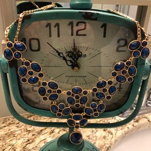 Navy & Gold Necklace